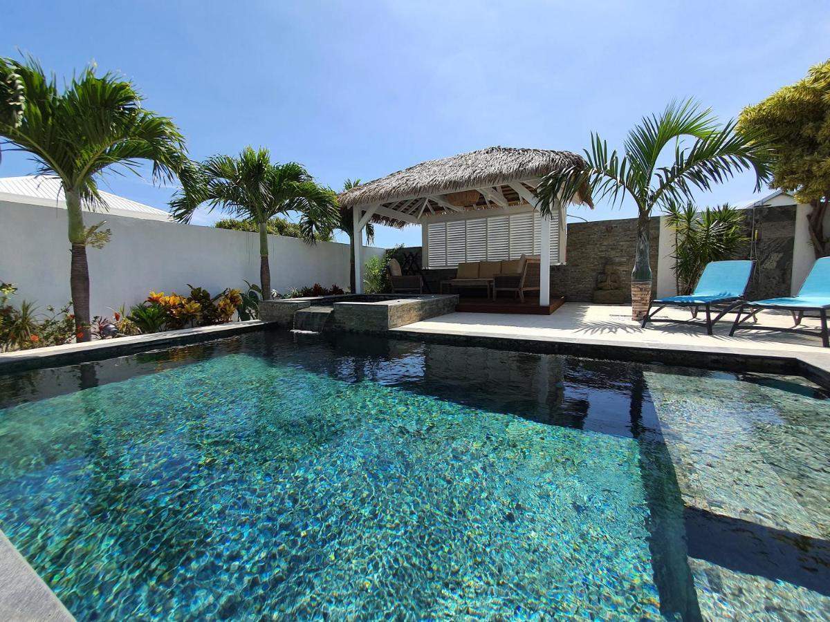 LA VILLA ROSAYA - Piscine Jacuzzi Saint Pierre Esterno foto