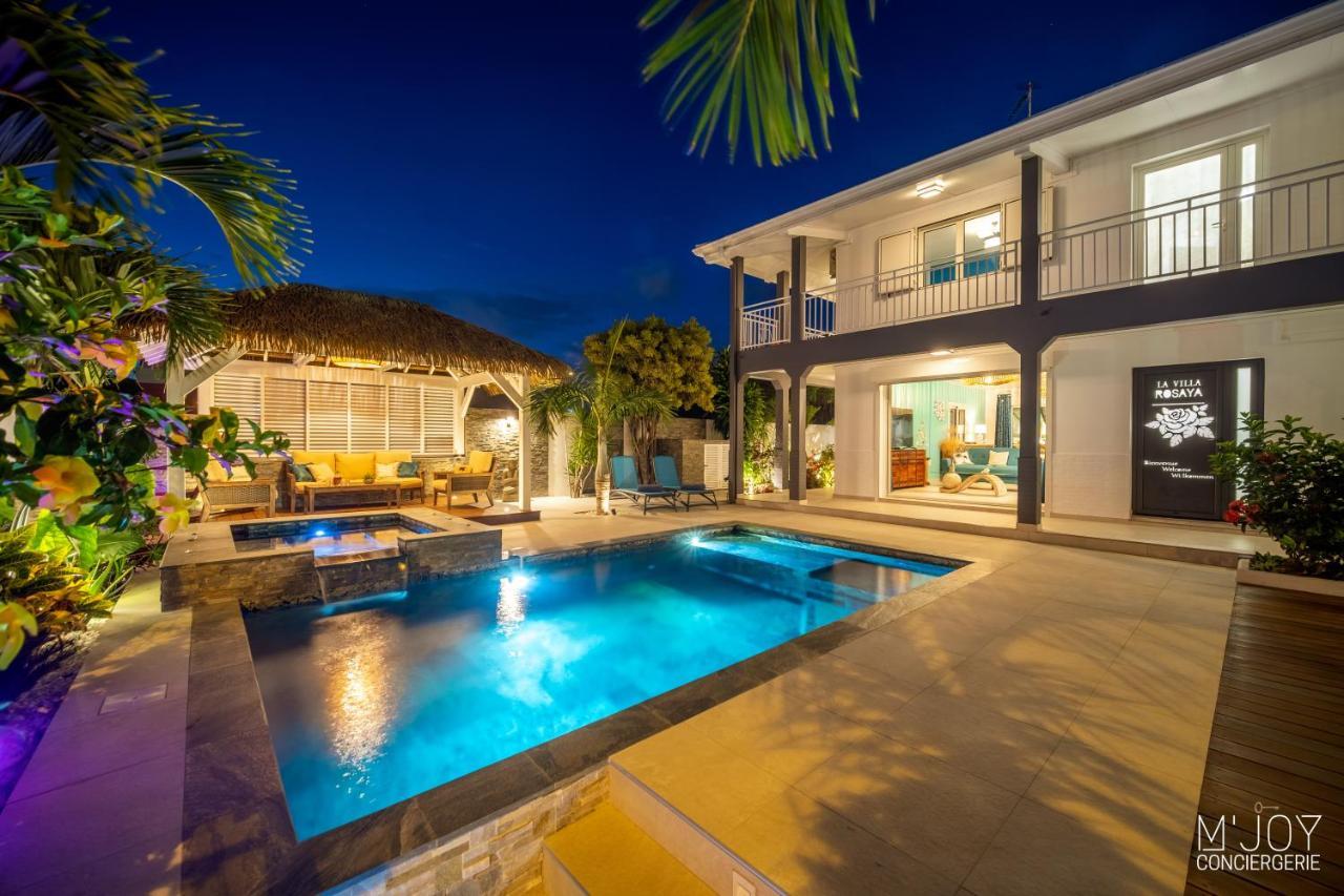 LA VILLA ROSAYA - Piscine Jacuzzi Saint Pierre Esterno foto